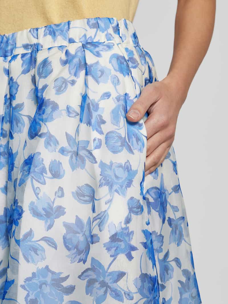 Weekend Max Mara Midirok met stolpplooien model 'MARCA'