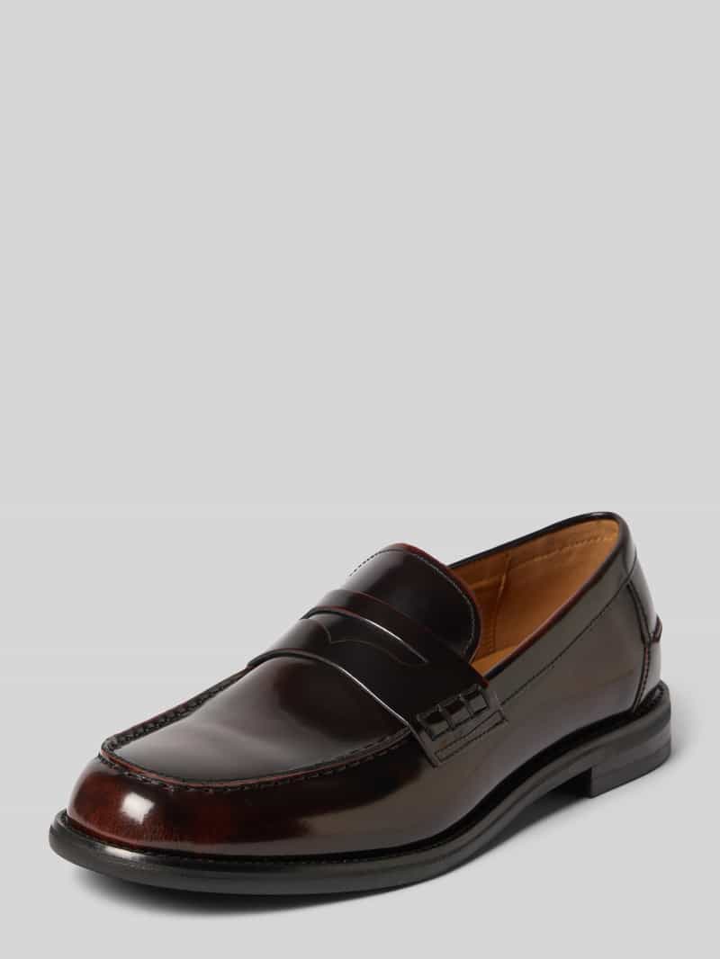 Loafers van echt rundleer model 'STEVEN'