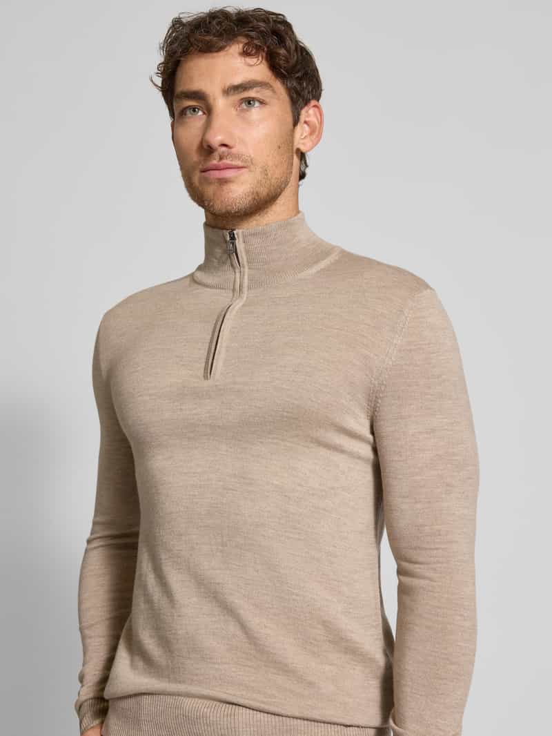 JOOP! Collection Slim fit SCHIPPERSTRUI van zuivere scheerwol model 'Dario'