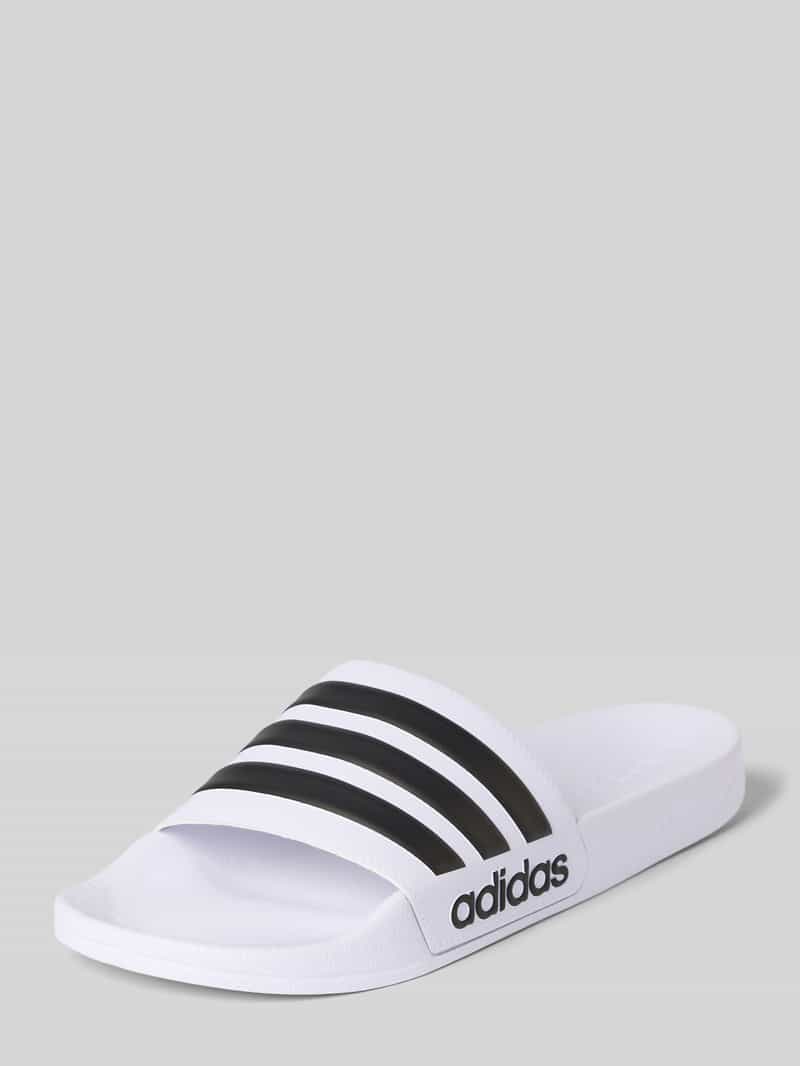 Badslippers met label-reliëf model 'ADILETTE SHOWER'