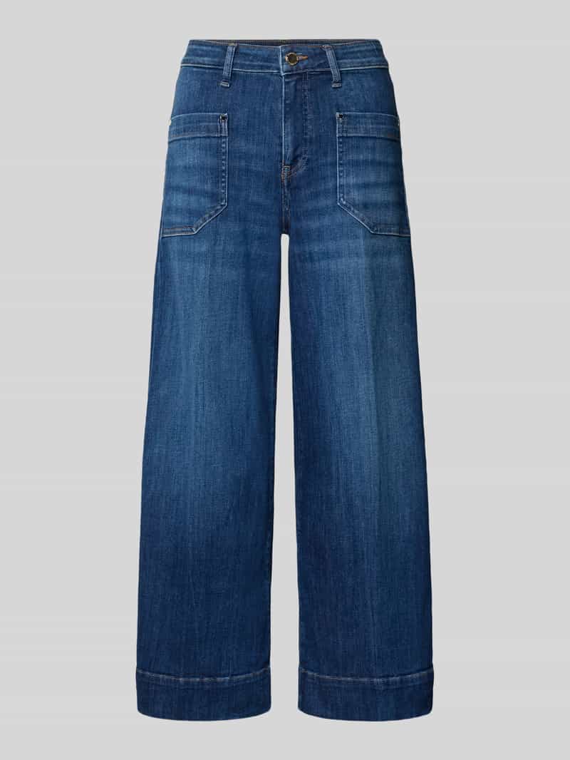 wide fit jeans van katoenmix model 'MIRU 6/8'