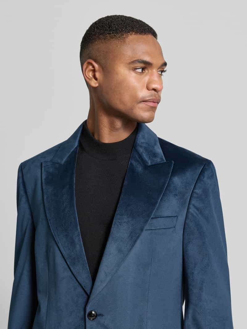 Christian Berg Men Fluwelen colbert met 2 knopen