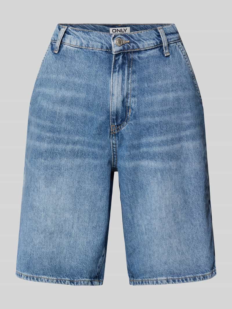 Only Korte regular fit jeans met steekzakken, model 'TAMMY'