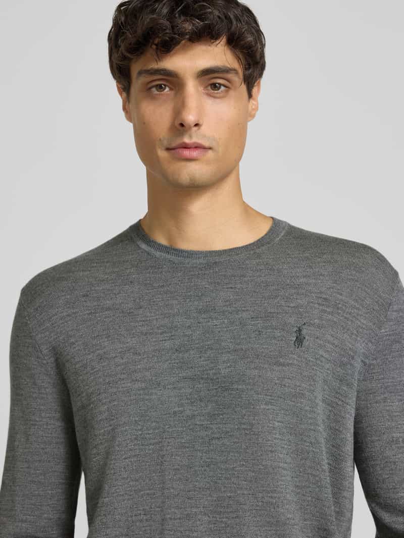 Polo Ralph Lauren Gebreide pullover met labelstitching
