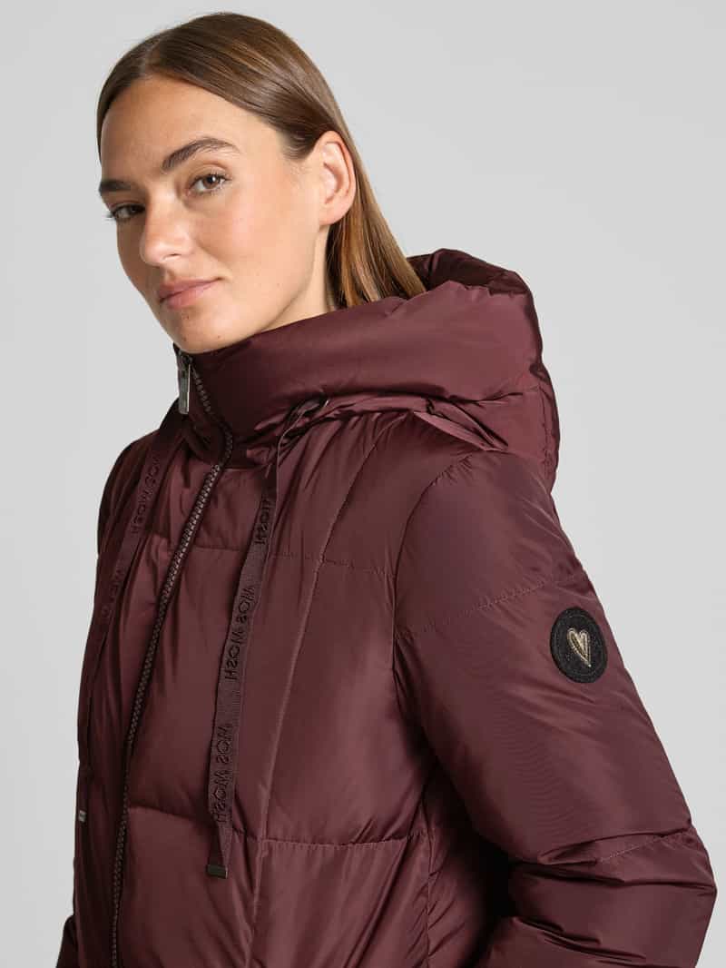 MOS MOSH Lange donsjas met capuchon model 'Nova'