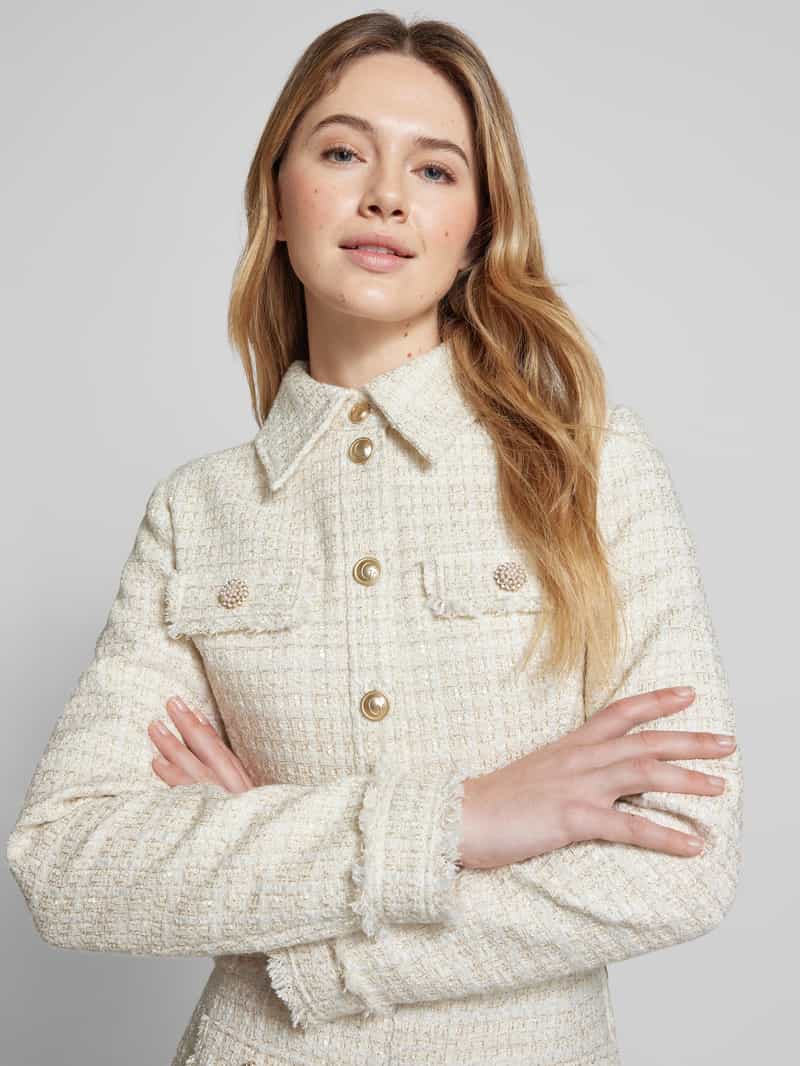 Guess Korte blazer met platte kraag model 'DAPHNEE'