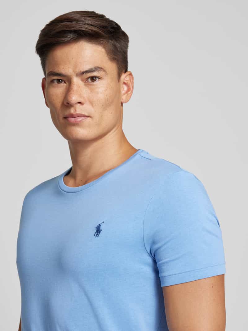 Polo Ralph Lauren Custom slim fit T-shirt met ronde hals