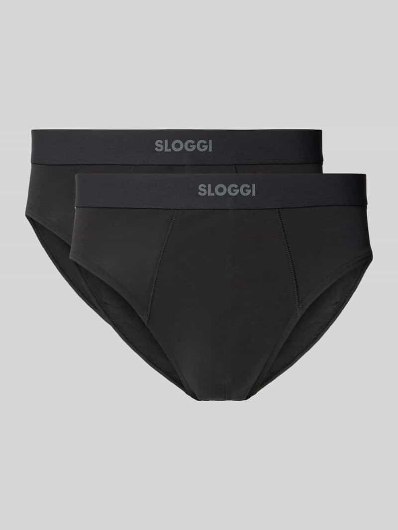 Sloggi Slip met elastische band met label model 'EVER'