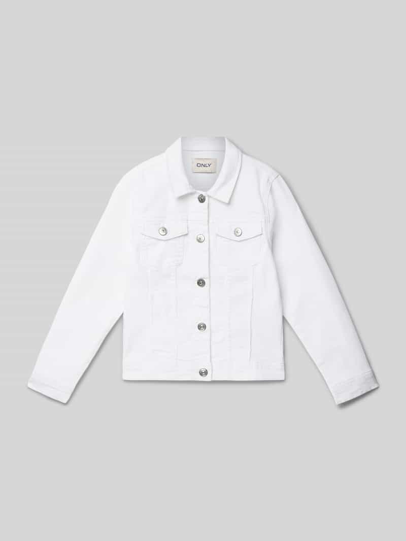 Only Regular fit spijkerjack van katoenmix model 'SARA'