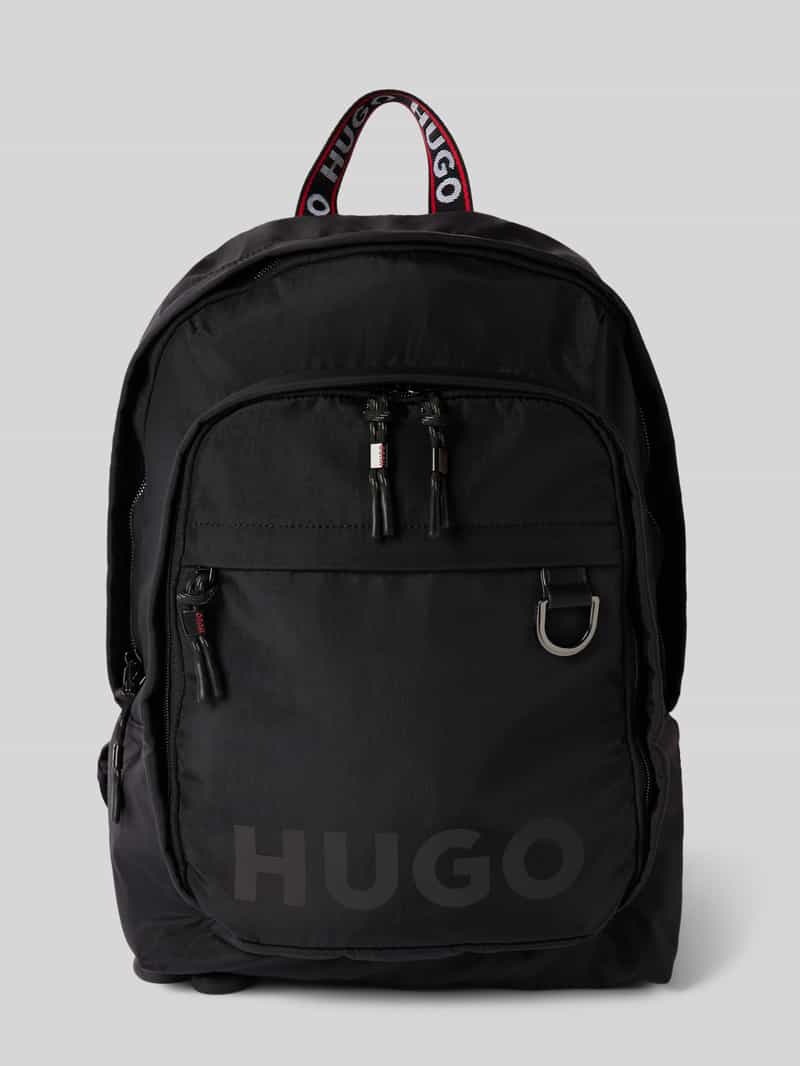 HUGO Rugzak met labeldetails model 'Quentyn'