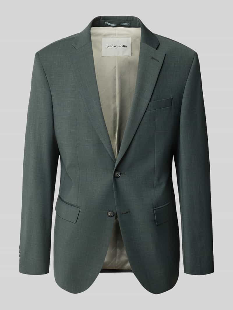 Pierre Cardin Slim fit 2-knoops colbert met klepzakken model 'Grant'