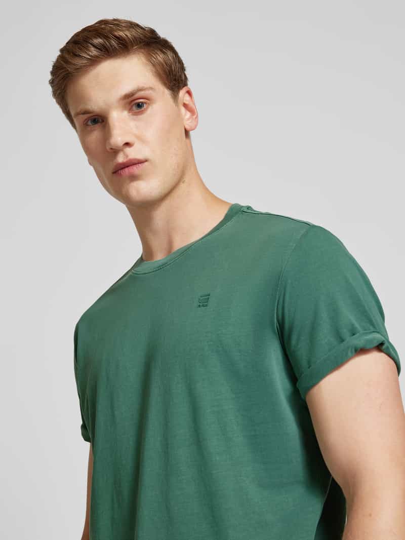 G-Star Raw T-shirt met labeldetail model 'Lash'