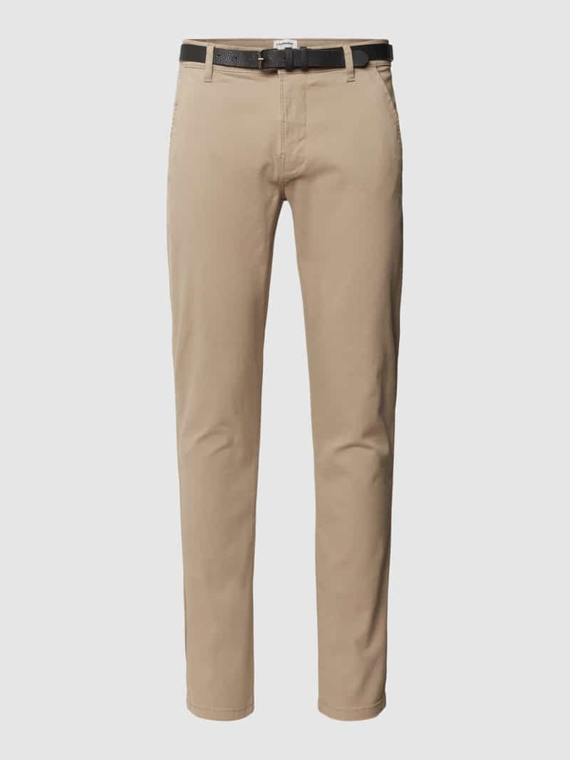 Lindbergh Classic fit chino met achterzakken