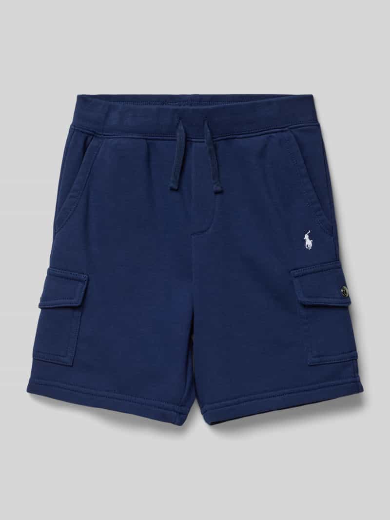 Polo Ralph Lauren Kids Sweatshorts met labelstitching