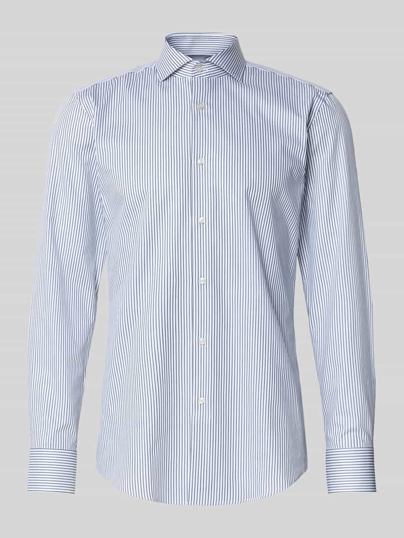 Boss Slim fit zakelijk overhemd van puur katoen model 'HANK'