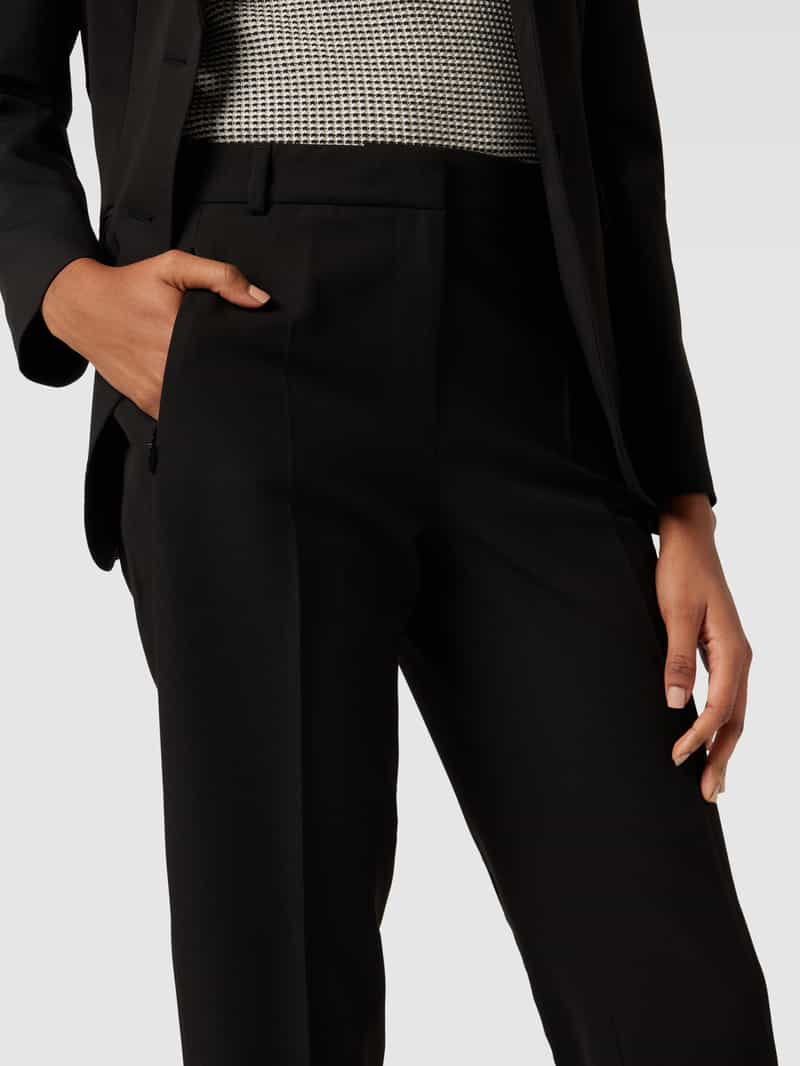 Jake*s Collection Slim fit broek in effen design