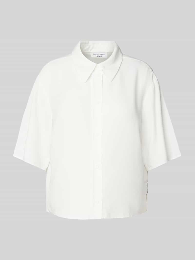 Marc O'Polo DENIM Korte overhemdblouse met knoopsluiting