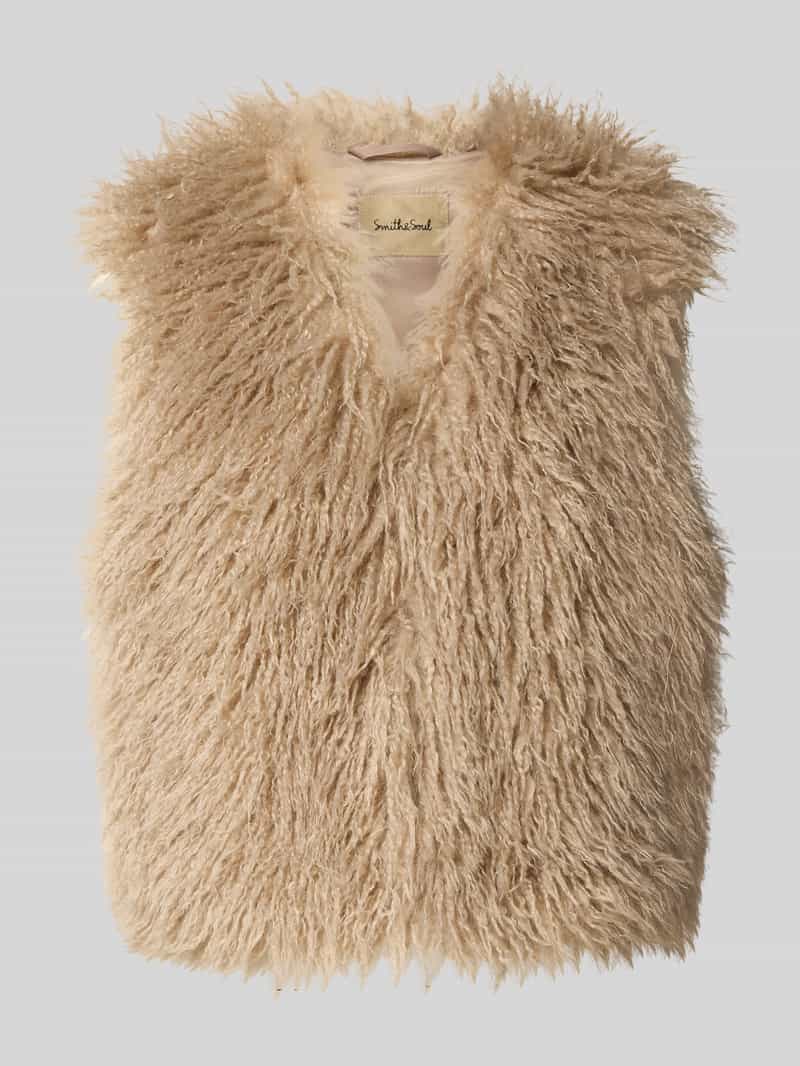 Smith and Soul Bodywarmer met v-hals en verborgen sluiting