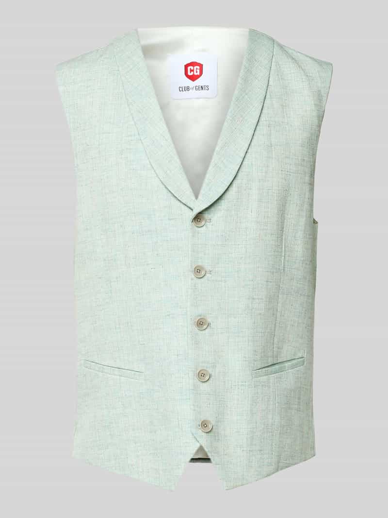 CG Club of Gents Gilet met strookzakken model 'Paddy'