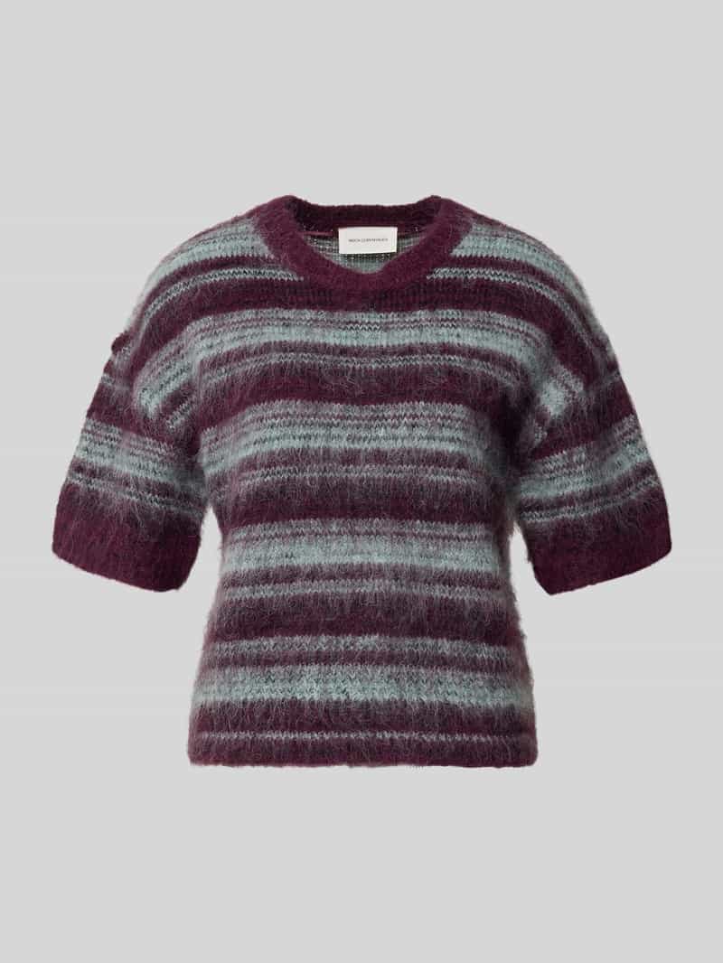 MSCH Copenhagen Mschlycie 2/4 Pullover Stp Truien & vesten Dames - Sweater - Hoodie - Vest- Bordeaux - Maat XS/S