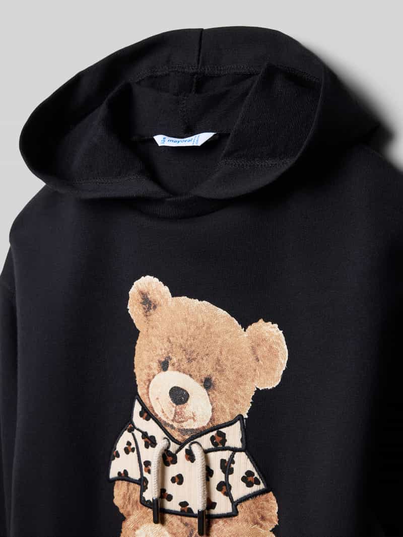 Mayoral Oversized sweatjurk met motiefprint