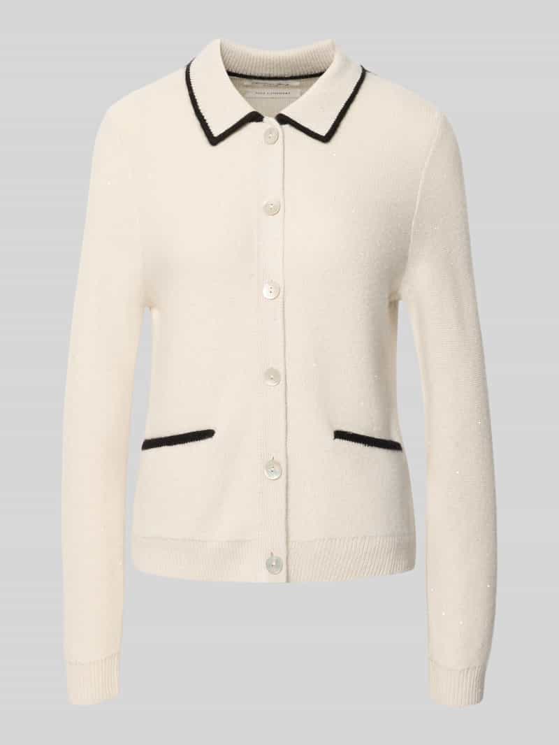 regular fit vest van kasjmiermix