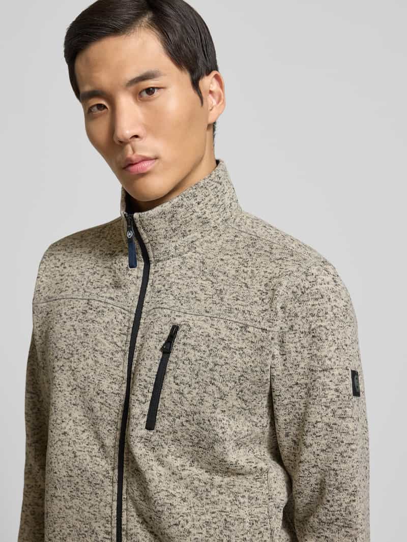 Lerros Sweatjack met opstaande kraag