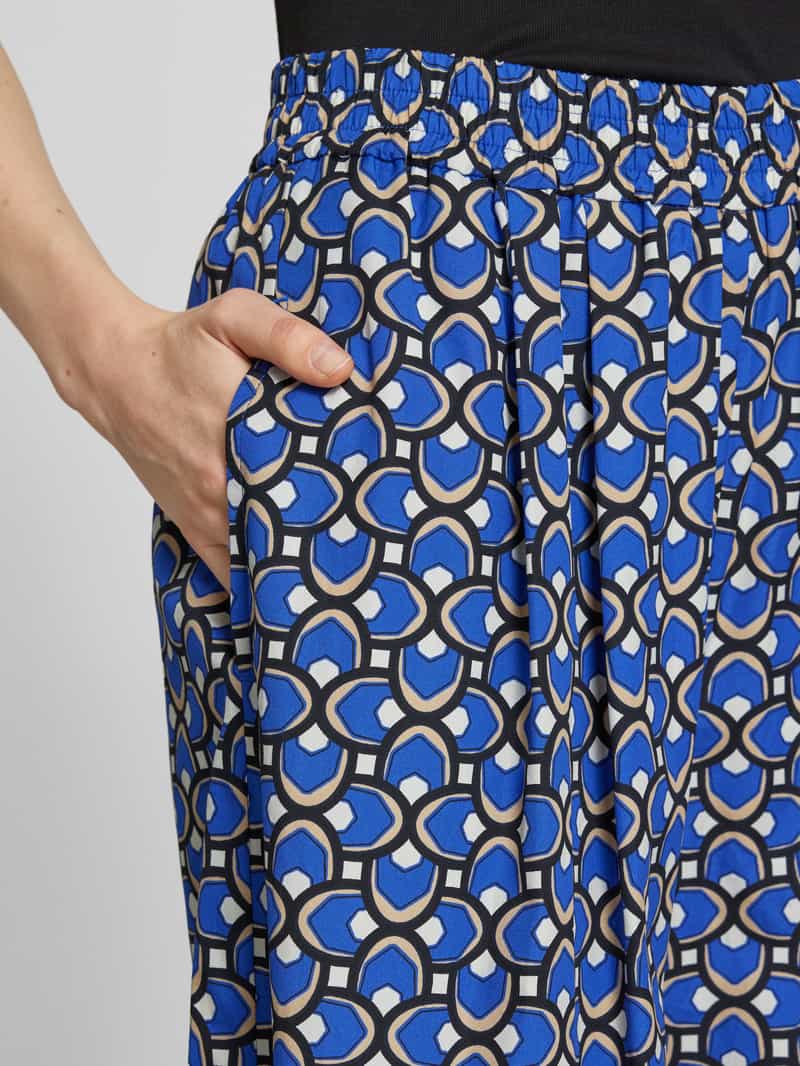 Weekend Max Mara Wide leg stoffen broek met platte plooien model 'VIRGIN'