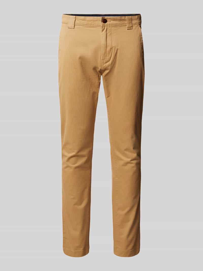 Slim fit chino van katoenmix model 'SCANTON'