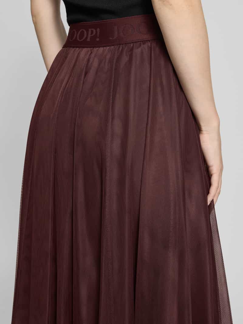 Joop! Midirok met label in band model 'Fridi'