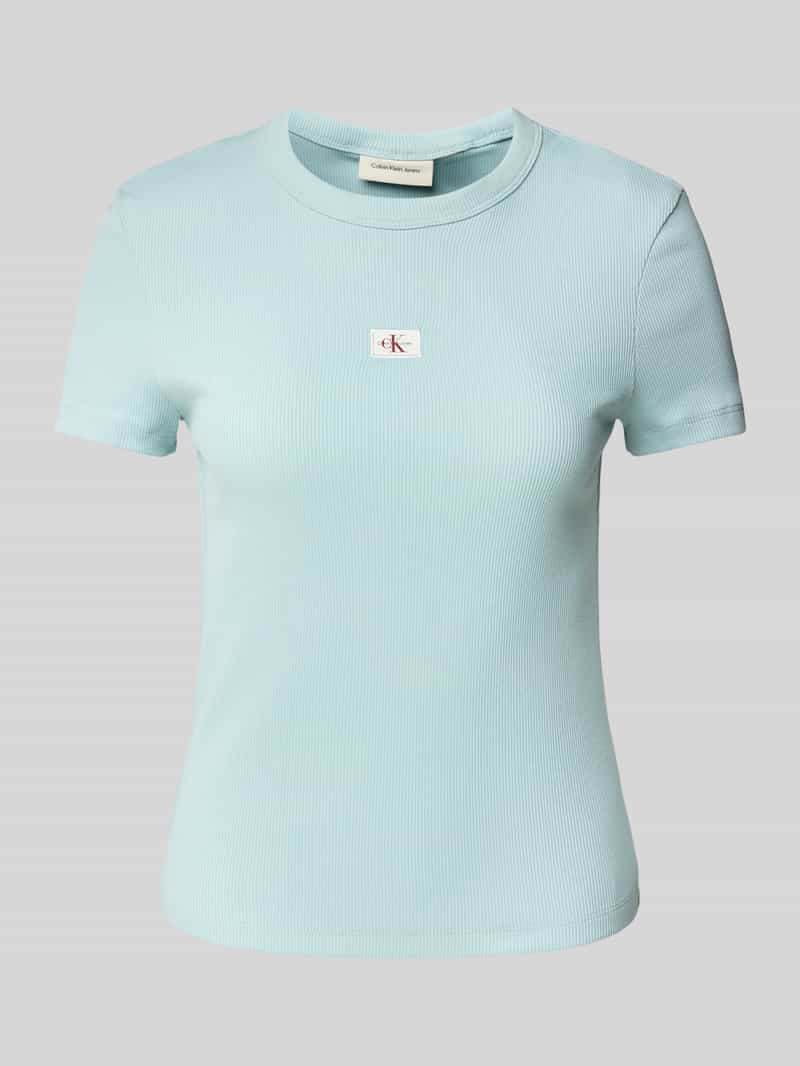 Calvin Klein Jeans T-shirt met labeldetail