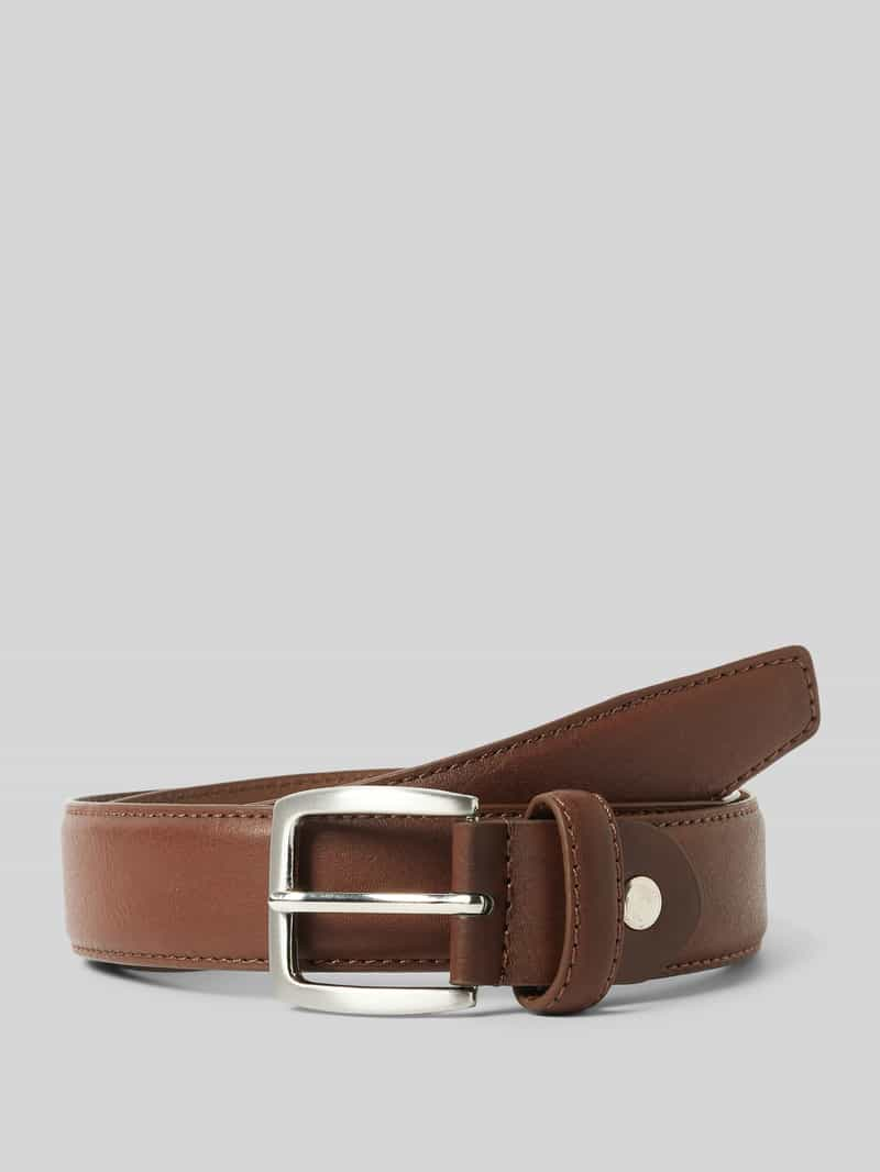 Jack & jones Riem van leer met doornsluiting, model 'JACANTON'