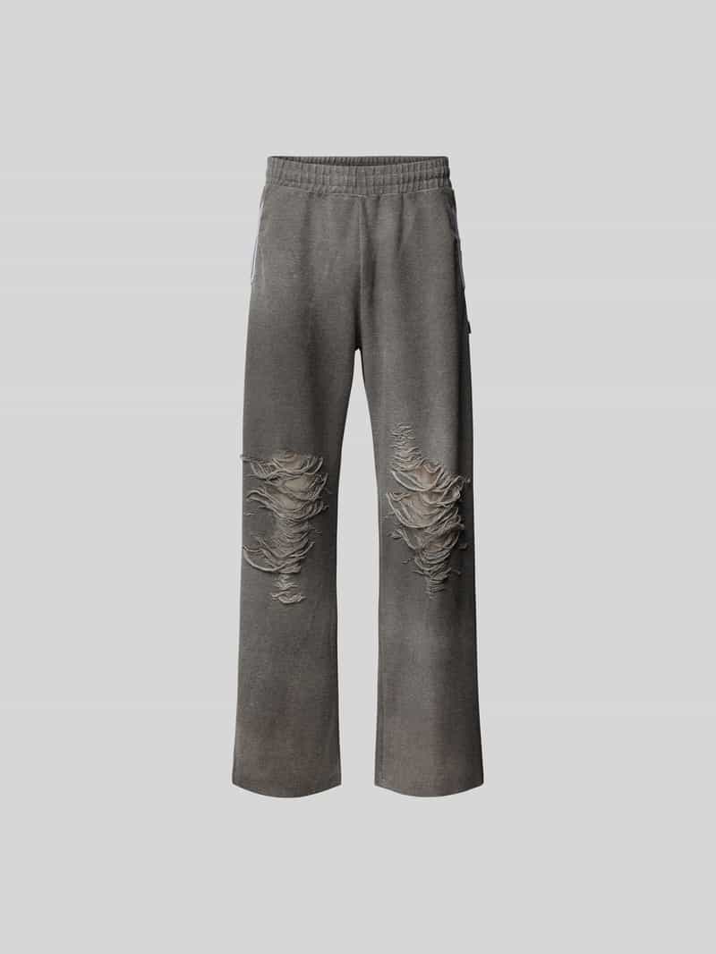 Sweatbroek met elastische tailleband