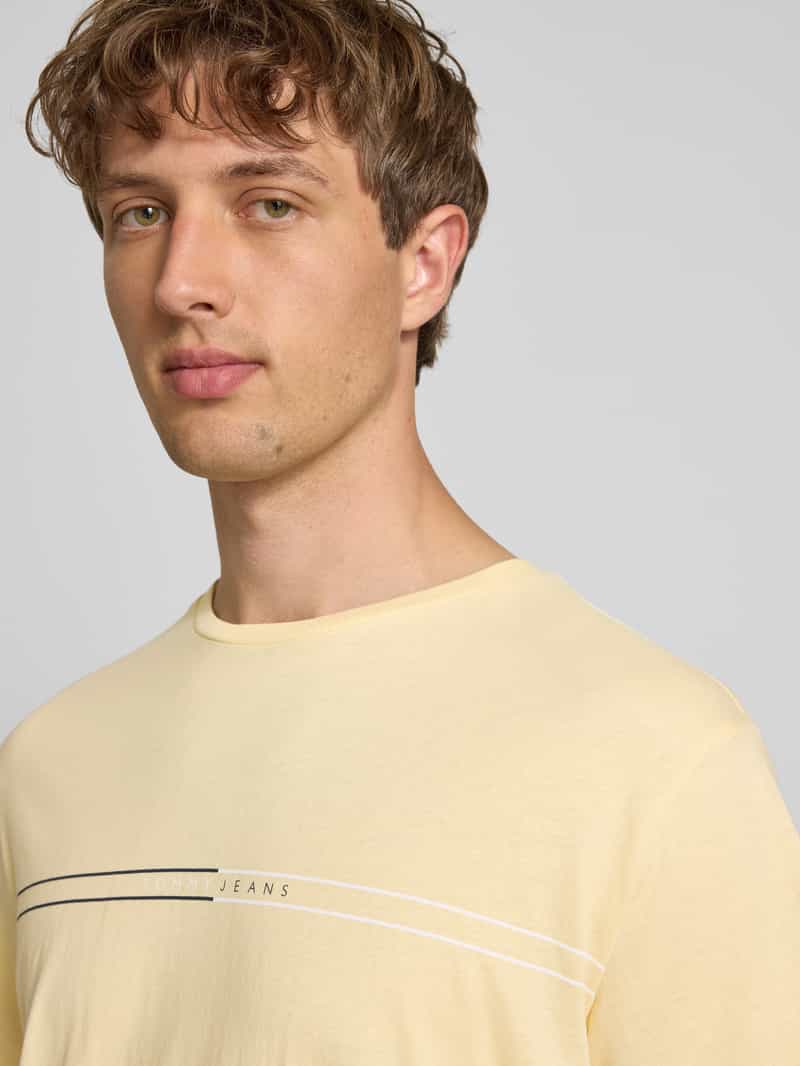 Tommy Jeans Regular fit T-shirt van puur katoen