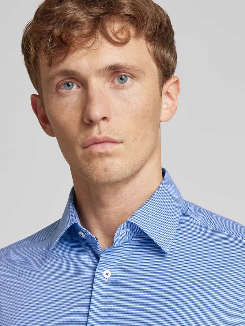 Eterna Modern fit zakelijk overhemd met kentkraag
