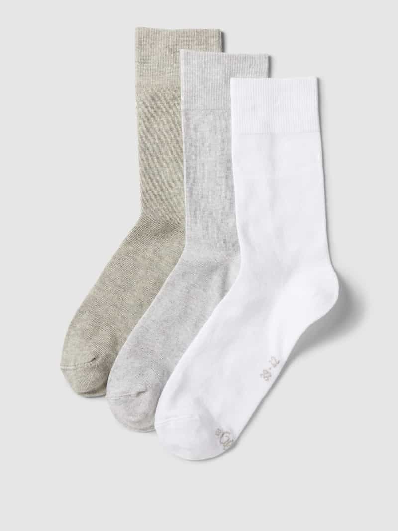 S.Oliver RED LABEL Sokken met labeldetail in een set van 3 paar