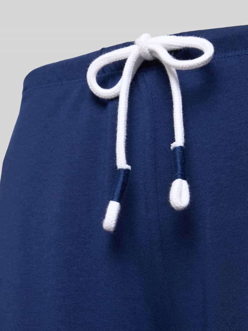 Mey Pyjamabroek met elastische band donkerblauw, foto 3