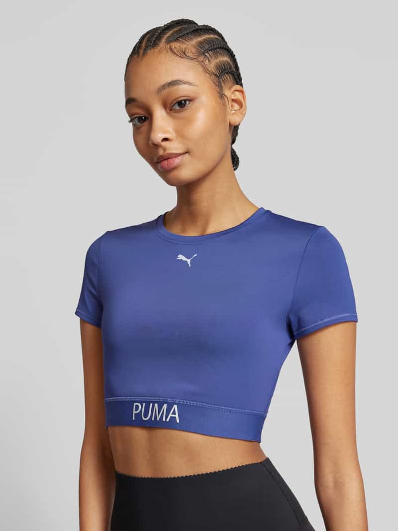 PUMA PERFORMANCE Kort T-shirt met logoprint