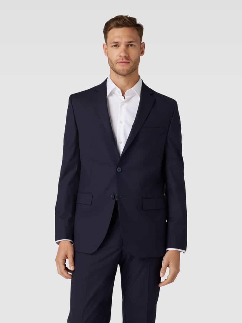 -knoops colbert met paspelzak op de borst, model 'Modern' HECHTER PARIS