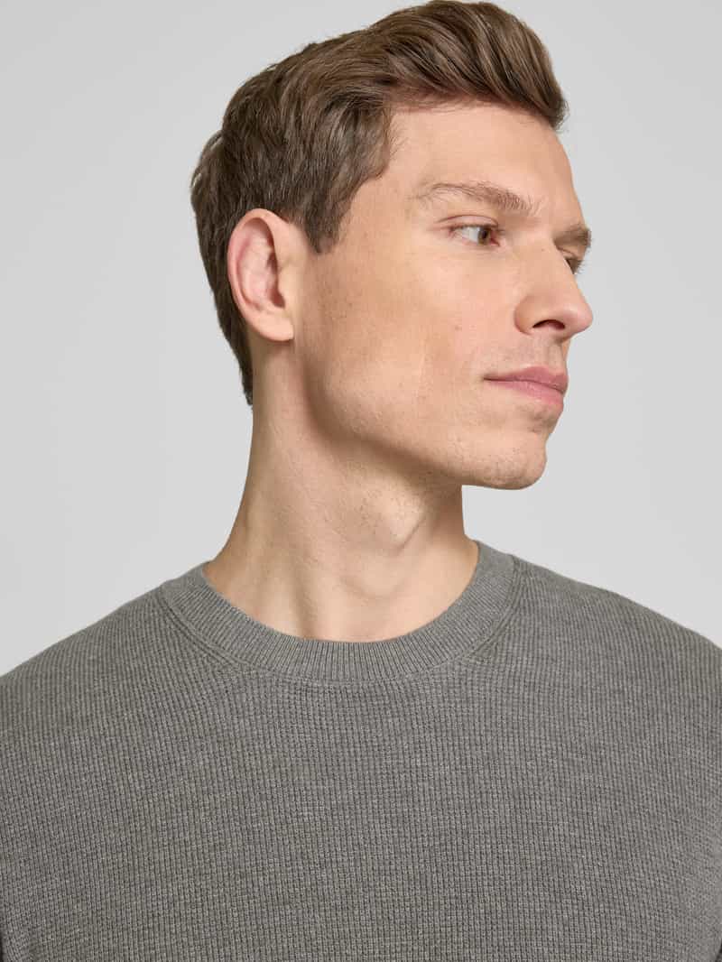 Matinique Gebreide pullover met ronde hals model 'lagoon'
