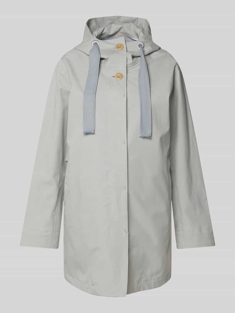G-LAB Lange jas met capuchon model 'CLEO'