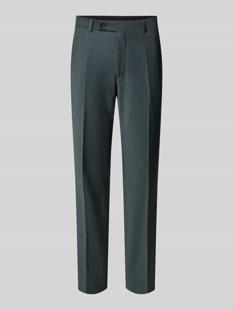 HECHTER PARIS Pantalon met persplooi en steekzakken