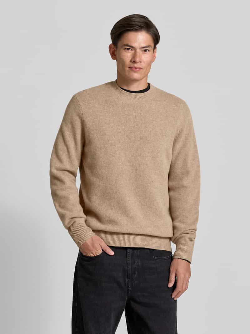 ANNARR Pullover van wol met ribboordjes
