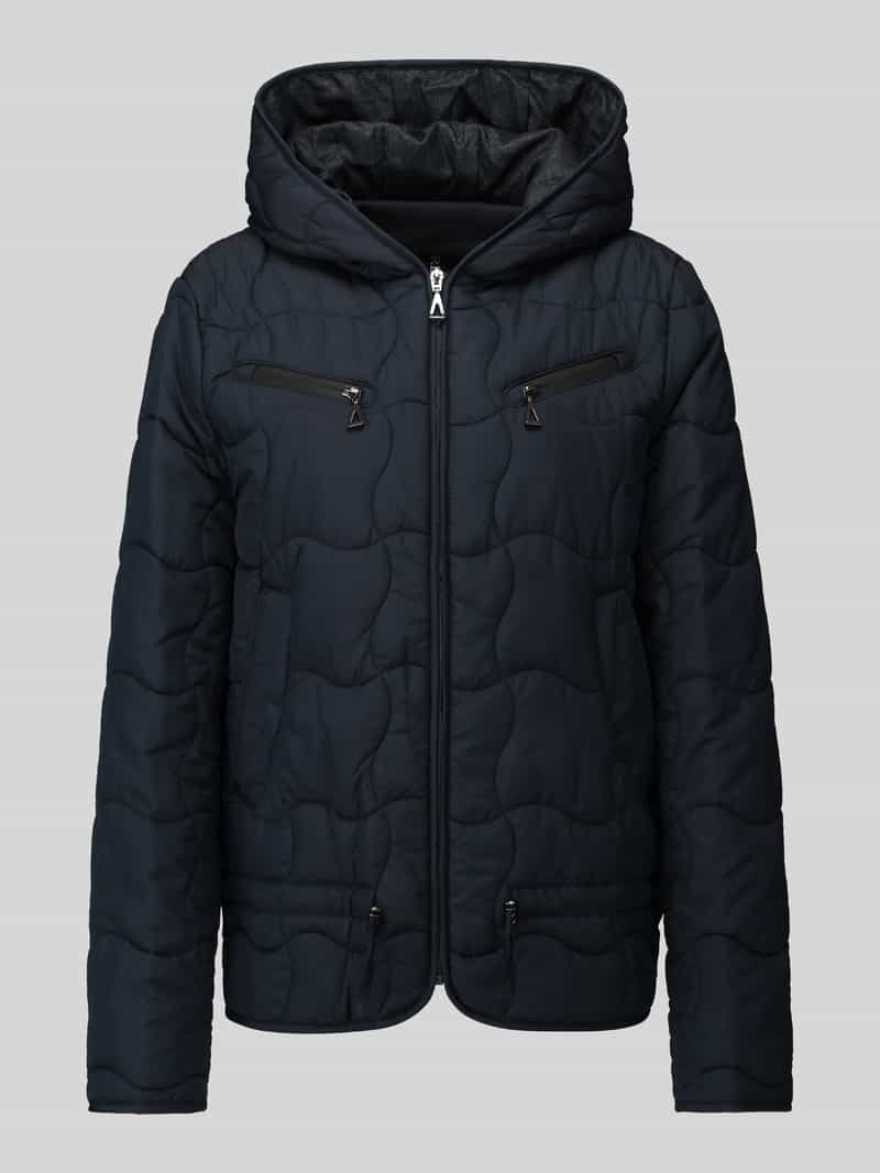 Gil Bret Regular fit gewatteerd jack met capuchon