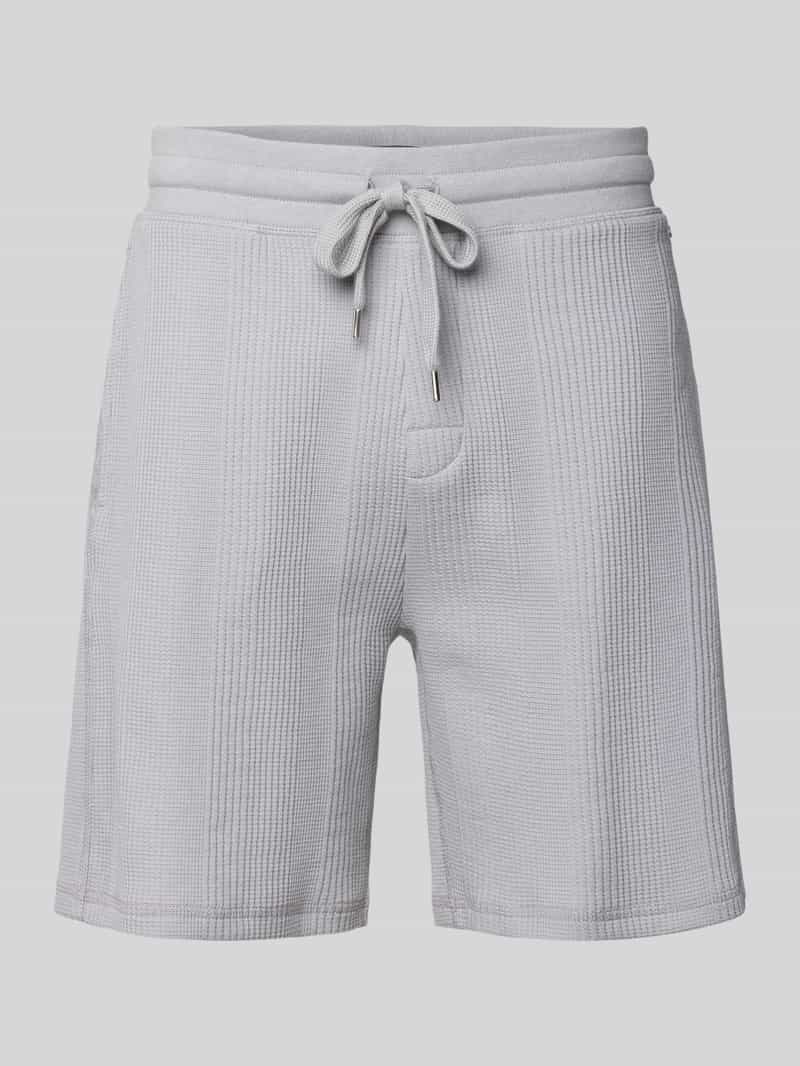 Boss Regular fit sweatshorts van katoenmix