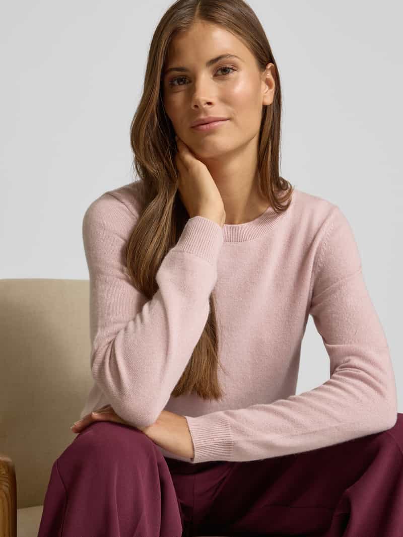 Christian Berg Woman Gebreide pullover van puur kasjmier