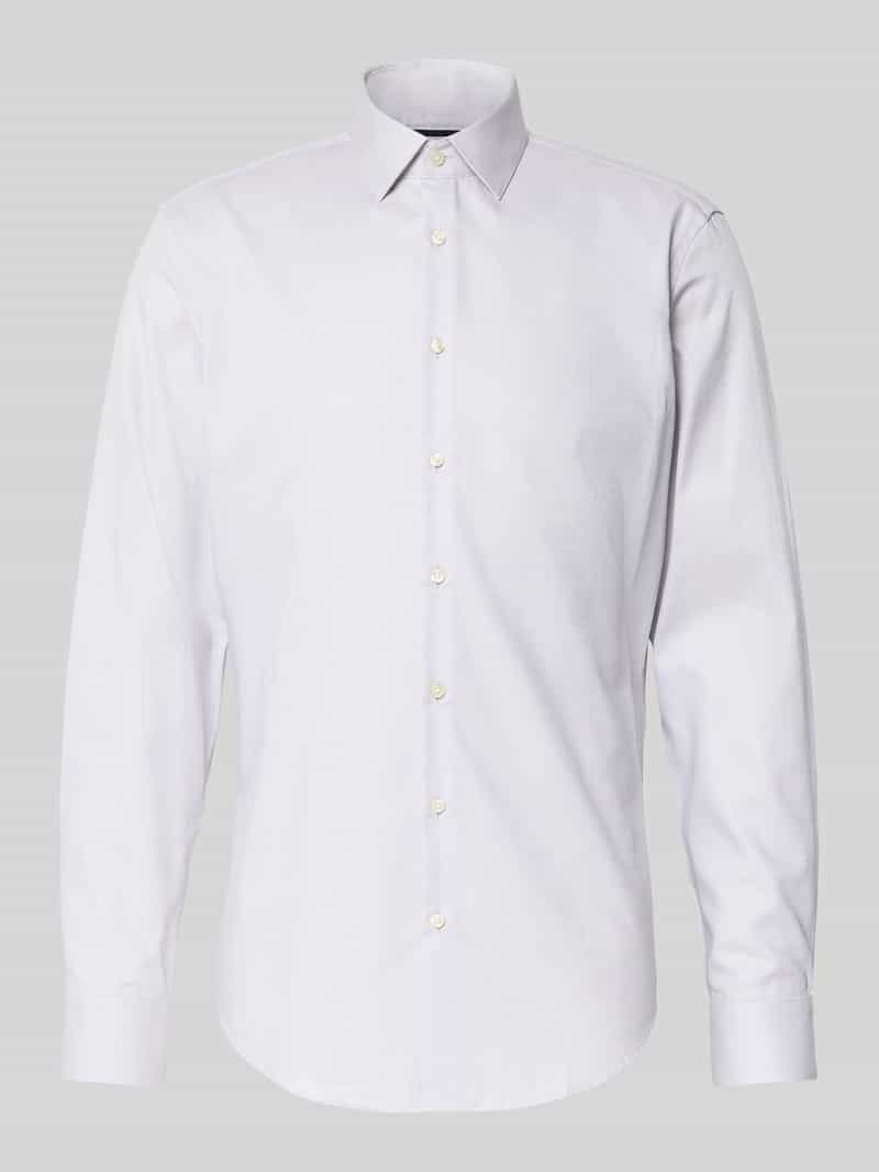 Jake*s Slim fit zakelijk overhemd met knoopsluiting