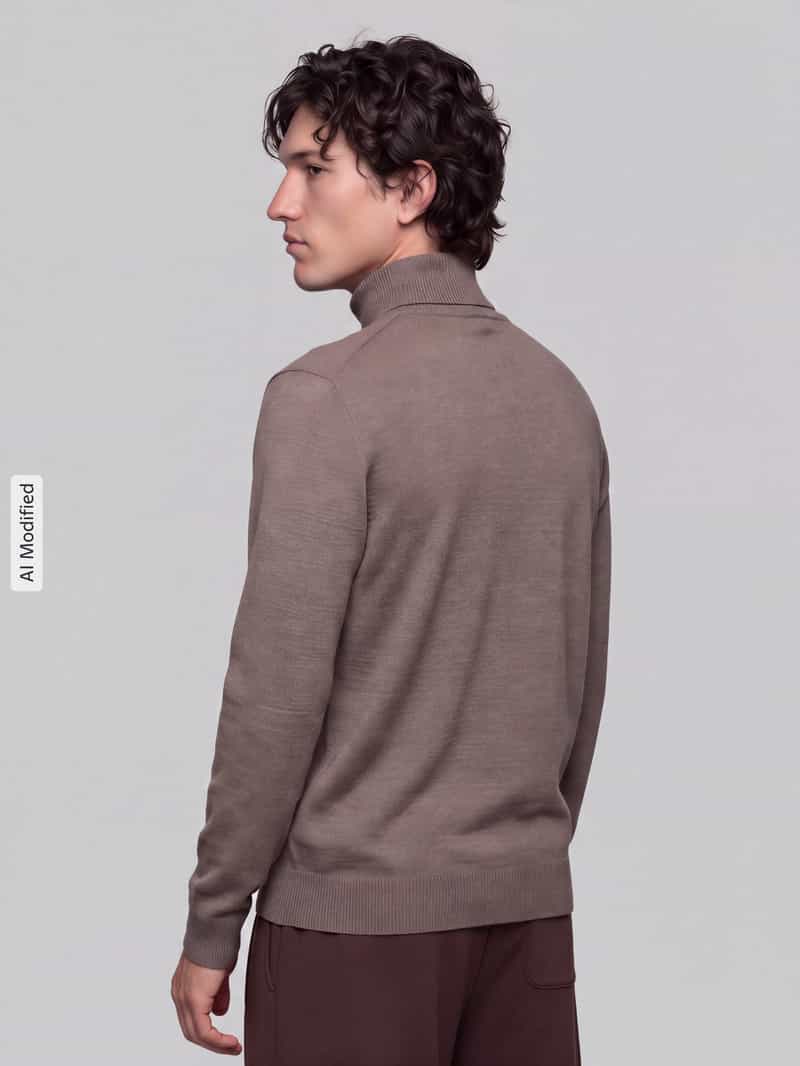 Jake*s Studio Men Regular fit coltrui van zuivere wol model 'MIKO'