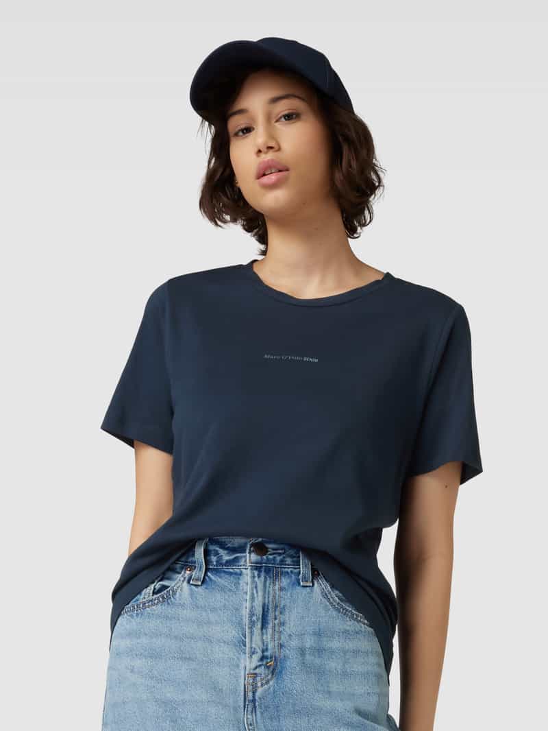 Marc O'Polo DENIM T-shirt met labeldetail