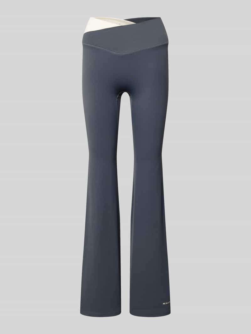 P.E Nation Flared legging met labelprint model 'WANDER'